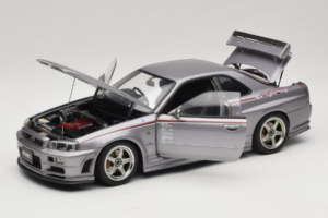 Nissan Skyline GT-R R34 Nismo S-Tune Silver AUTOart 1:18 77358 Metall — bild 2 av 8