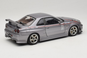 Nissan Skyline GT-R R34 Nismo S-Tune Silver AUTOart 1:18 77358 Metall — bild 3 av 8