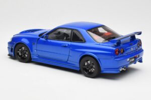 Nissan Skyline GT-R R34 NISMO Z-Tune Bayside Blå AUTOart 1:18 77354 Komposit — bild 7 av 8