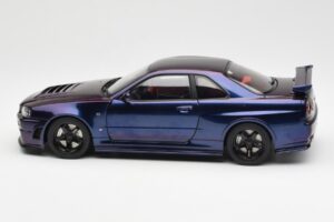 Nissan Skyline GT-R R34 NISMO Z-Tune Midnight Lila III AUTOart 1:18 77464 Komposit — bild 4 av 8