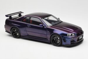 Nissan Skyline GT-R R34 NISMO Z-Tune Midnight Lila III AUTOart 1:18 77464 Komposit — bild 6 av 8