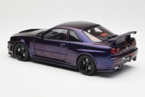 Nissan Skyline GT-R R34 NISMO Z-Tune Midnight Lila III AUTOart 1:18 77464 Komposit — bild 7 av 8