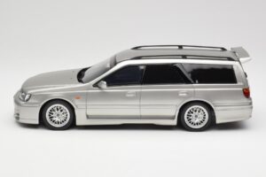 Nissan Stagea Autech WC34 260RS Sonic Silver Otto 1:18 OT471 Resin — bild 3 av 6