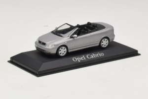 Opel Astra G Cabriolet Grey Metallic Minichamps 1:43 ASTRA001 Metall — bild 2 av 4