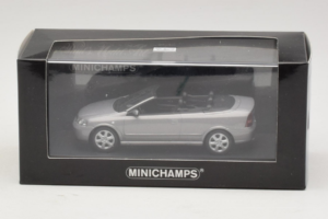Opel Astra G Cabriolet Grey Metallic Minichamps 1:43 ASTRA001 Metall — bild 4 av 4