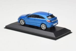 Opel Astra G OPC Blue Metallic Minichamps 1:43 403045223 Metall — bild 3 av 4