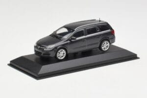 Opel Astra H Kombi Mörkgrå Minichamps 1:43 ASTRA002 Metall — bild 2 av 4