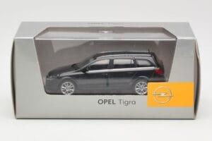 Opel Astra H Kombi Mörkgrå Minichamps 1:43 ASTRA002 Metall — bild 4 av 4