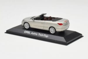 Opel Astra H Twin Top Silver Minichamps 1:43 403045633 Metall — bild 3 av 4