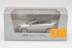 Opel Astra H Twin Top Silver Minichamps 1:43 403045633 Metall — bild 4 av 4