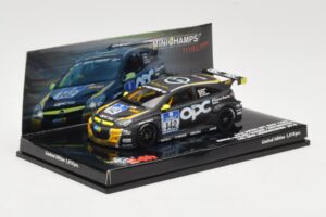 Opel Astra OPC #142 Rathje / Bueler / Scharf / Hoffmeister 24 Hours Nurburgring 2010 Minichamps 1:43 437104142 Metall — bild 2 av 4