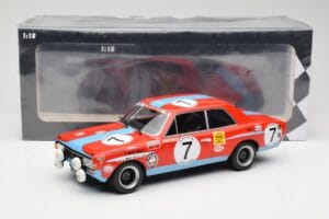 Opel Commodore A #7 N. Joossens / J. Marshall Steinmetz 24 Hours of Spa 1972 Minichamps 1:18 155724607 Metall — bild 6 av 6