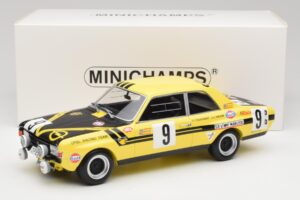 Opel Commodore A Steinmetz #9 J. Haxhe / P. Toussaint 24 Hours of Spa 1970 Minichamps 1:18 107704609 Metall — bild 6 av 6