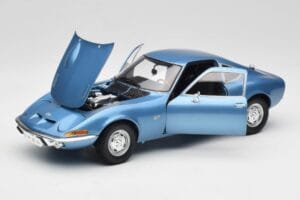 Opel GT Blå Minichamps 1:18 180049020 Metall — bild 2 av 8