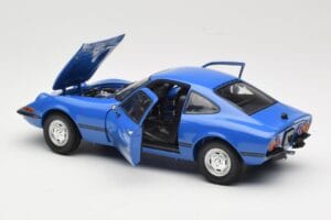 Opel GT/J Blå Minichamps 1:18 180049023 Metall — bild 5 av 8