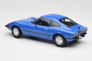 Opel GT/J Blå Minichamps 1:18 180049023 Metall — bild 7 av 8