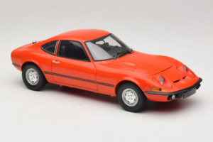 Opel GT/J Röd Minichamps 1:18 180049028 Metall — bild 6 av 8