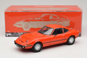 Opel GT/J Röd Minichamps 1:18 180049028 Metall — bild 8 av 8