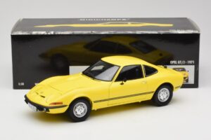 Opel GT/J Gul Minichamps 1:18 180049021 Metall — bild 8 av 8