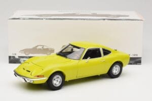 Opel GT Gul Minichamps 1:18 180049032 Metall — bild 8 av 8