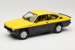 Opel Kadett C GT/E Gul & Svart Minichamps 1:18 180045521 Metall