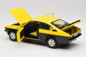 Opel Kadett C GT/E Gul & Svart Minichamps 1:18 180045521 Metall — bild 5 av 8