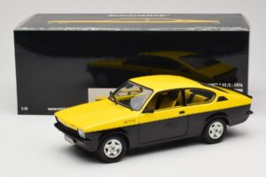 Opel Kadett C GT/E Gul & Svart Minichamps 1:18 180045521 Metall — bild 8 av 8