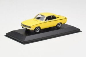 Opel Manta A SR Gul Minichamps 1:43 400045502 Metall — bild 2 av 4