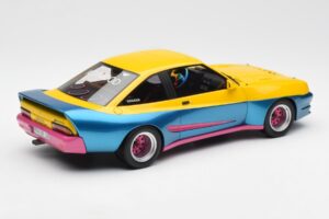 Opel Manta Gul Blå BoS Models 1:18 BOS279 Metall — bild 2 av 6