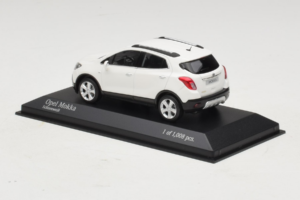 Opel Mokka Vit Minichamps 1:43 410042100 Metall — bild 3 av 4