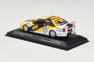 Opel Omega 3000 24V #37 K-H. Strycek DTM 1991 Minichamps 1:43 400914437 Metall — bild 3 av 4