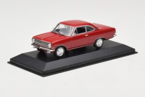 Opel Rekord A Röd Minichamps 1:43 400041004 Metall — bild 2 av 4