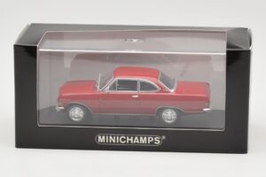 Opel Rekord A Röd Minichamps 1:43 400041004 Metall — bild 4 av 4