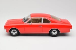 Opel Rekord C Coupe Röd Minichamps 1:18 107047020 Resin — bild 3 av 6