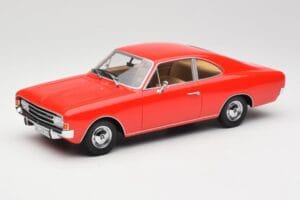 Opel Rekord C Coupe Röd Minichamps 1:18 107047020 Resin