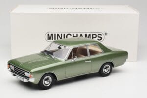Opel Rekord C Green Metallic Minichamps 1:18 107047000 Resin — bild 6 av 6