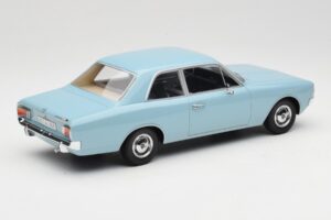 Opel Rekord C Ljusblå Minichamps 1:18 107047002 Metall — bild 2 av 6