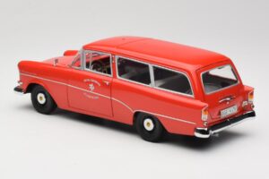 Opel Rekord P1 Caravan Feuerwehr Neuenkirchen Minichamps 1:18 180043291 Metall — bild 7 av 8