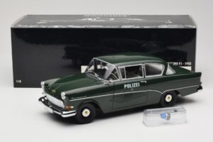 Opel Rekord P1 Polizei Minichamps 1:18 180043290 Metall — bild 8 av 8