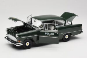 Opel Rekord P1 Polizei Minichamps 1:18 180043290 Metall — bild 2 av 8
