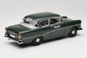Opel Rekord P1 Polizei Minichamps 1:18 180043290 Metall — bild 3 av 8