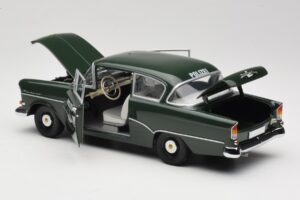 Opel Rekord P1 Polizei Minichamps 1:18 180043290 Metall — bild 5 av 8