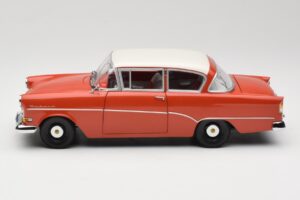 Opel Rekord P1 Röd Minichamps 1:18 180043201 Metall — bild 4 av 8