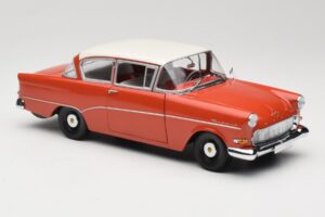 Opel Rekord P1 Röd Minichamps 1:18 180043201 Metall — bild 6 av 8