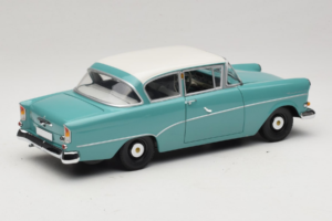 Opel Rekord P1 Turkosblå Minichamps 1:18 180043200 Metall — bild 3 av 8