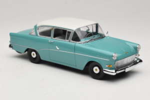 Opel Rekord P1 Turkosblå Minichamps 1:18 180043200 Metall — bild 6 av 8