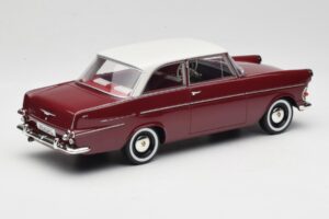 Opel Rekord P2 Mörkröd & Vit BoS Models 1:18 BOS415 Resin — bild 2 av 6