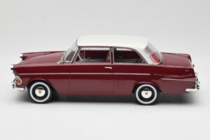Opel Rekord P2 Mörkröd & Vit BoS Models 1:18 BOS415 Resin — bild 3 av 6