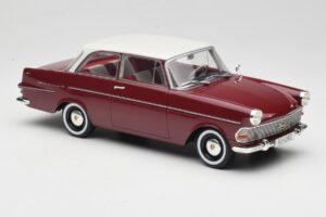 Opel Rekord P2 Mörkröd & Vit BoS Models 1:18 BOS415 Resin — bild 4 av 6