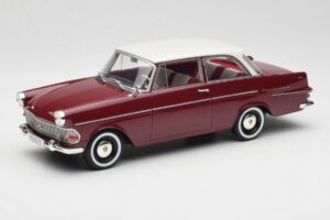 Opel Rekord P2 Mörkröd & Vit BoS Models 1:18 BOS415 Resin